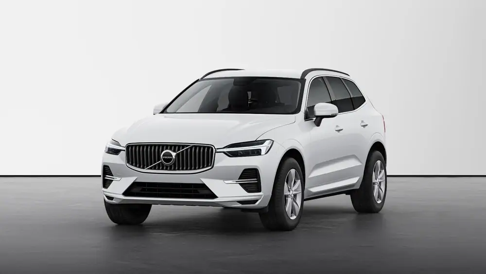 Nouveau Volvo XC60 SUV Core Mild hybrid 8-speed Geartronic™ automatic transmission Exclusive metaalkleur Crystal White Pearl (707) 1
