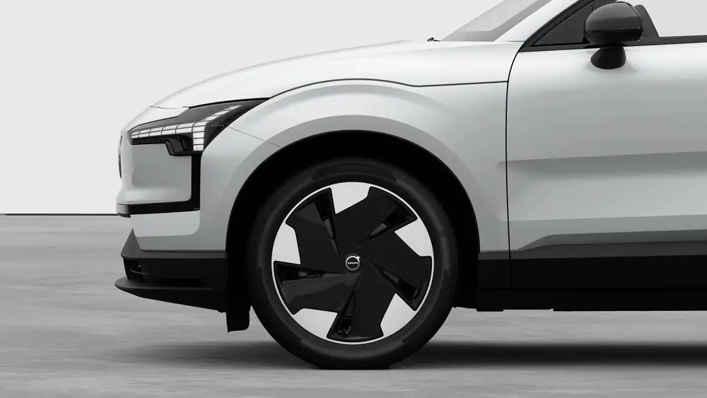 Nouveau Volvo EX30 SUV Core Business Edition Elektrisch Shift-by-wire single speed transmission, RWD Crystal White Pearl 3