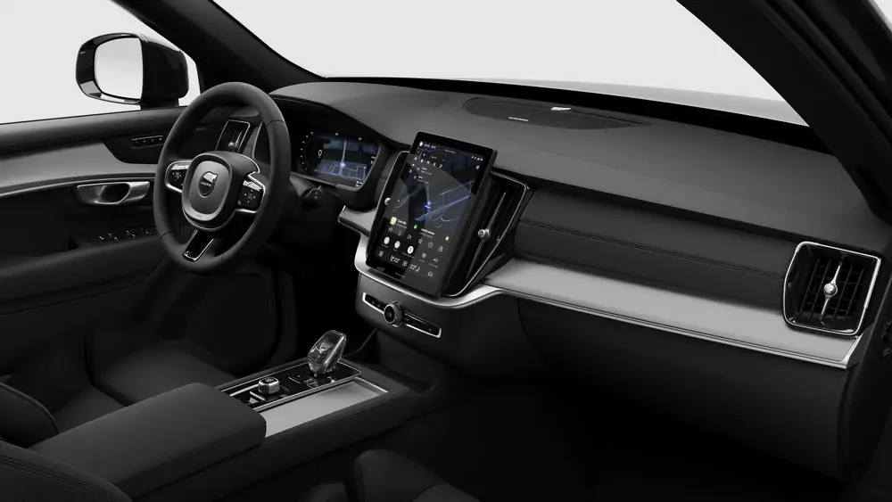 Nouveau Volvo XC90 SUV Plus Plug-in hybride (PHEV) 8-speed Geartronic™ automatic transmission Onyx Black 4