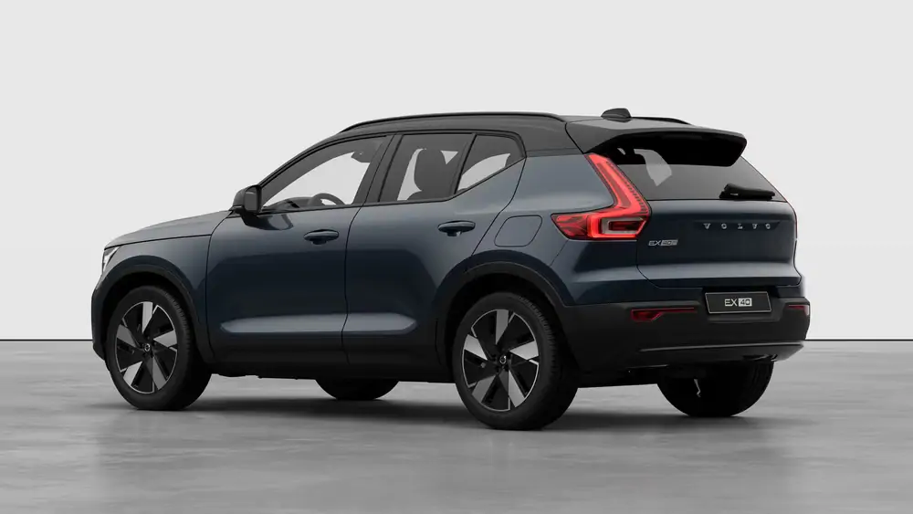 Nouveau Volvo EX40 SUV Plus Business Edition Elektrisch (BEV) Shift-by-wire single speed transmission, RWD Denim Blue 2
