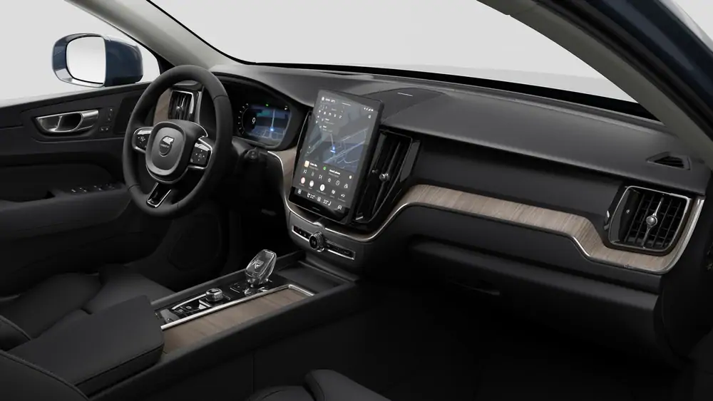 Nouveau Volvo XC60 SUV Plus Plug-in hybride (PHEV) 8-speed Geartronic™ automatic transmission Denim Blue 4
