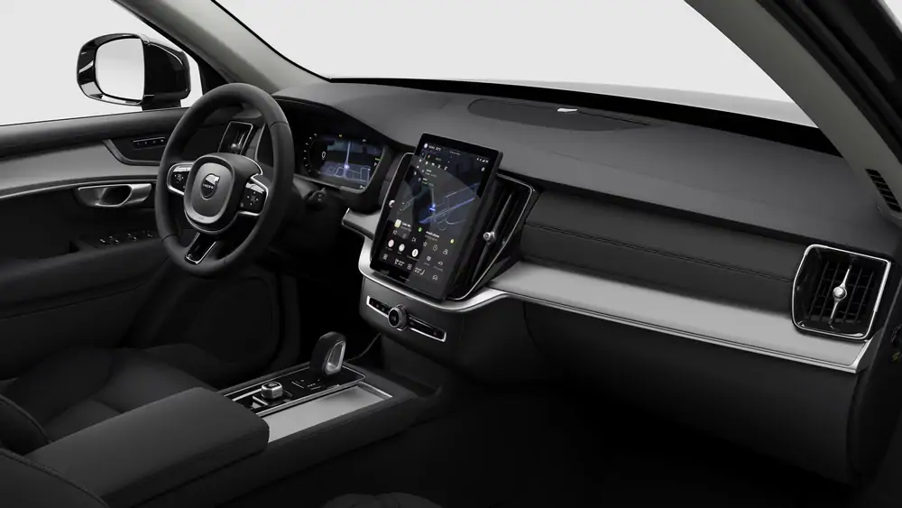 Nouveau Volvo XC90 SUV Core Mild hybrid 8-speed Geartronic™ automatic transmission, AWD Onyx Black 4