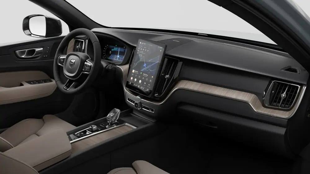 Nouveau Volvo XC60 SUV Plus Plug-in hybrid 8-speed Geartronic™ automatic transmission Vapour Grey 4