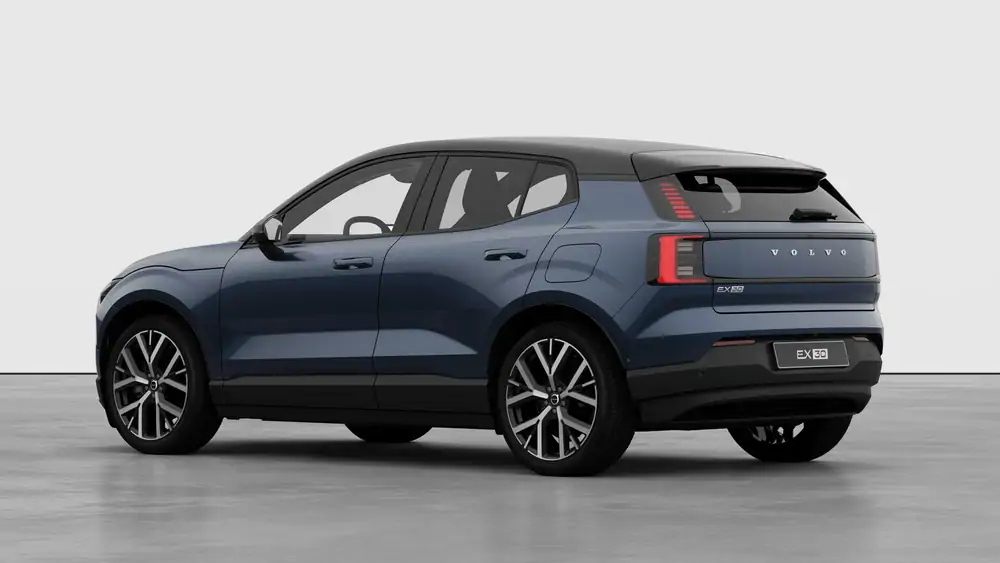 Nouveau Volvo EX30 SUV Ultra Business Edition Elektrisch (BEV) Shift-by-wire single speed transmission, RWD Denim Blue 2