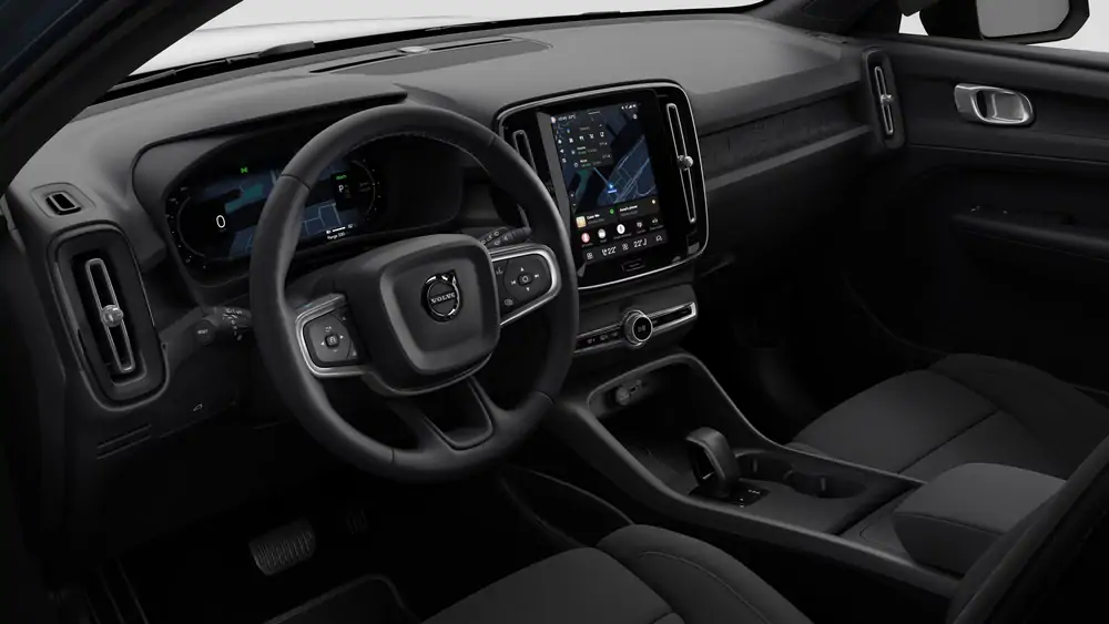 Nouveau Volvo EC40 Crossover Core Business Edition Elektrisch (BEV) Shift-by-wire single speed transmission, RWD Denim Blue 4