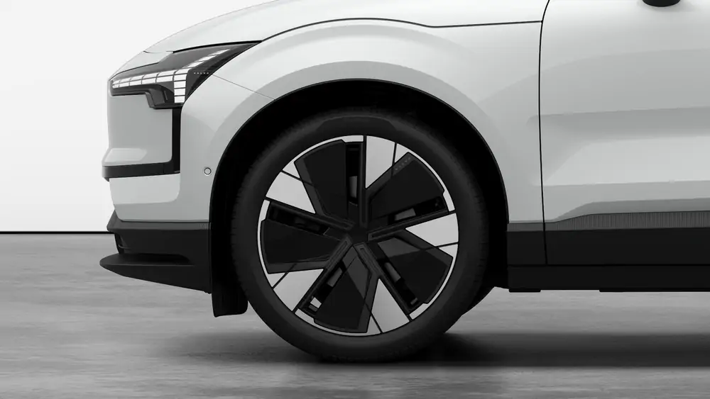 Nieuw Volvo EX30 SUV Ultra Elektrisch Shift-by-wire single speed transmission, RWD Crystal White Pearl 3