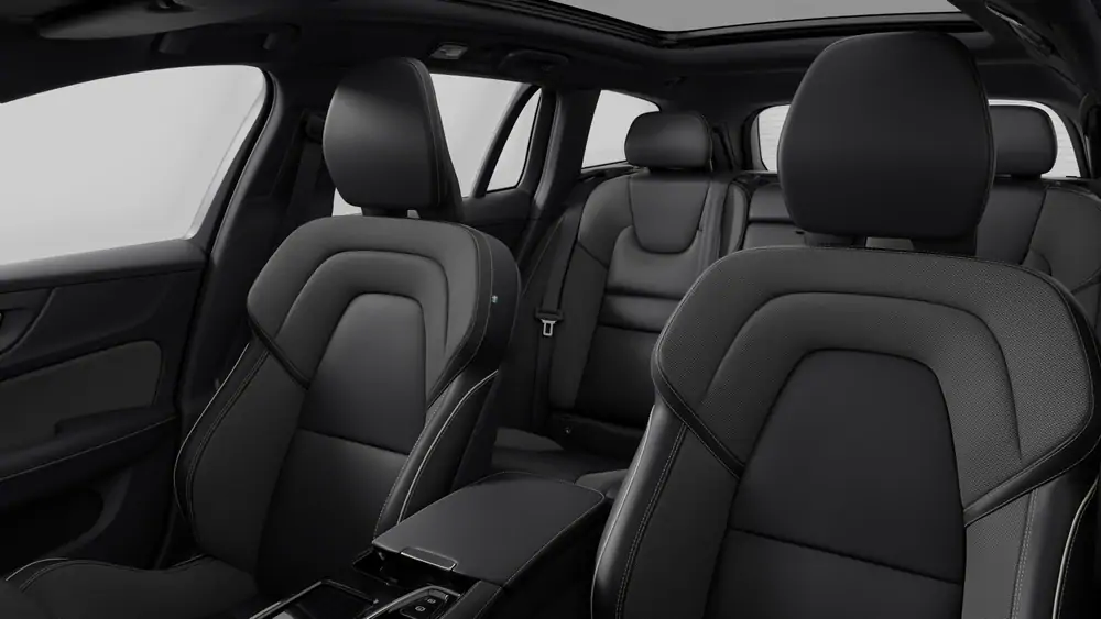 Nouveau Volvo V60 Break Plus Hybride rechargeable 4 roues motrices Onyx Black 5