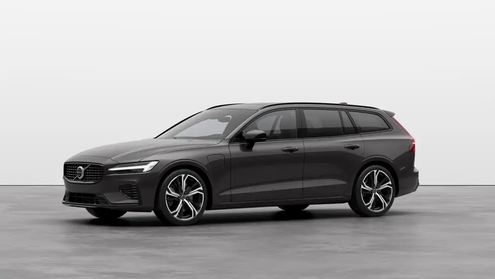 Nouveau Volvo V60 Break Plus Hybride rechargeable 4 roues motrices Platinum Grey 1