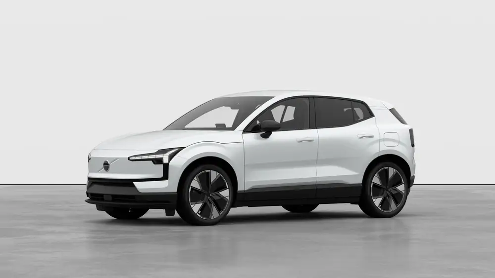 Nouveau Volvo EX30 SUV Plus 100% électrique 4 roues motrices Crystal White Pearl 1