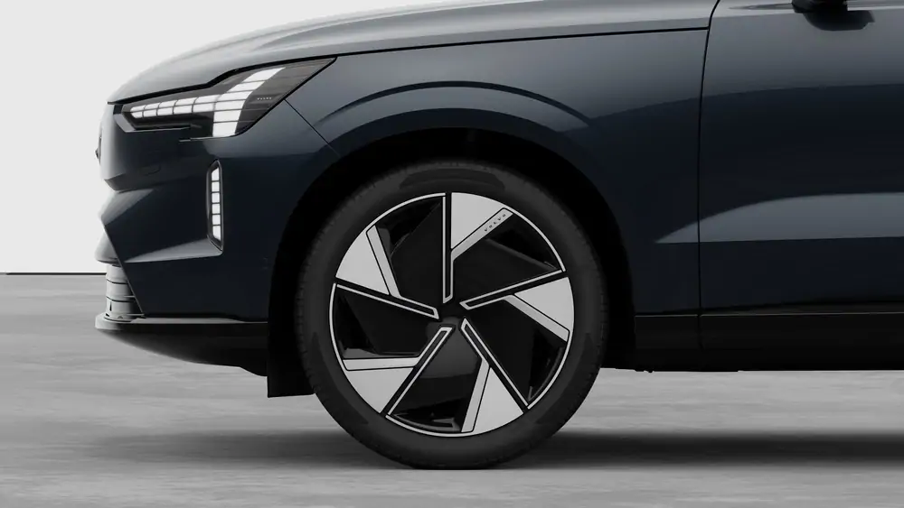 Nouveau Volvo EX90 SUV Ultra Électrique 4 roues motrices Denim Blue 3