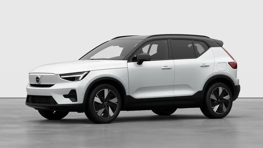 Nouveau Volvo EX40 SUV Ultra Électrique 2 roues motrices (Propulsion) Crystal White Pearl 1