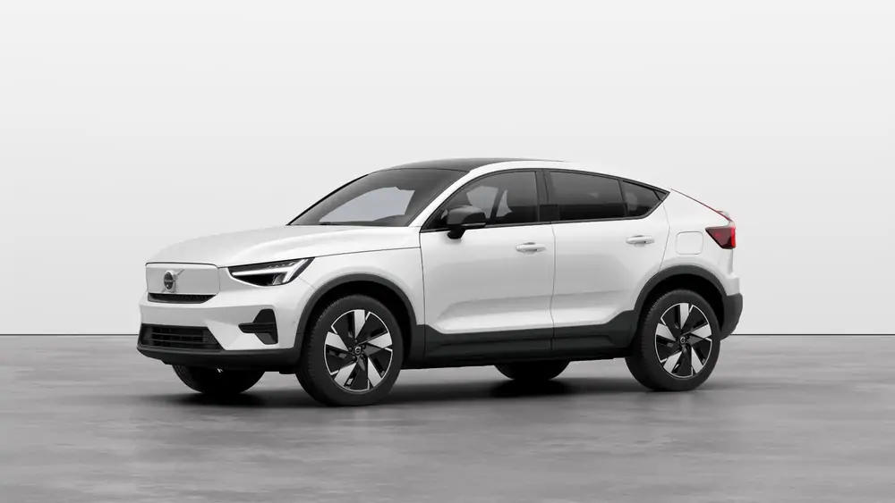 Nouveau Volvo EC40 Crossover (SUV Coupé) Start Électrique 2 roues motrices (Propulsion) Crystal White Pearl 1