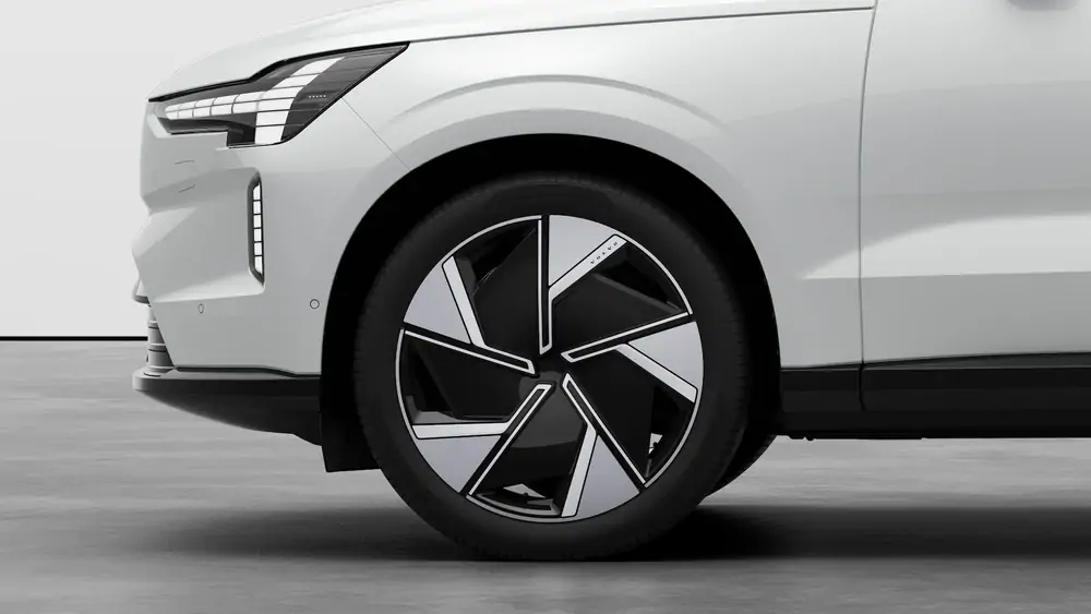 Nouveau Volvo EX90 SUV Ultra Électrique Crystal White Pearl 3