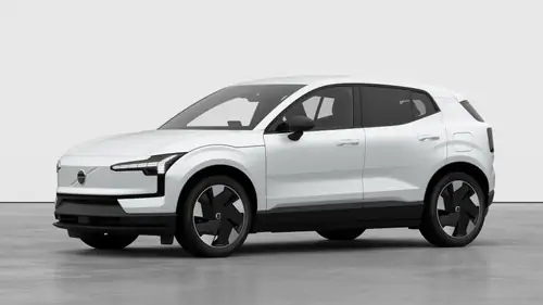 Nouveau volvo EX30 SUV Plus Électrique 2 roues motrices (Propulsion) Crystal White Pearl