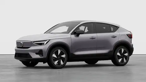 Nouveau Volvo EC40 Crossover (SUV Coupé) Plus Électrique 2 roues motrices (Propulsion) Aurora Silver