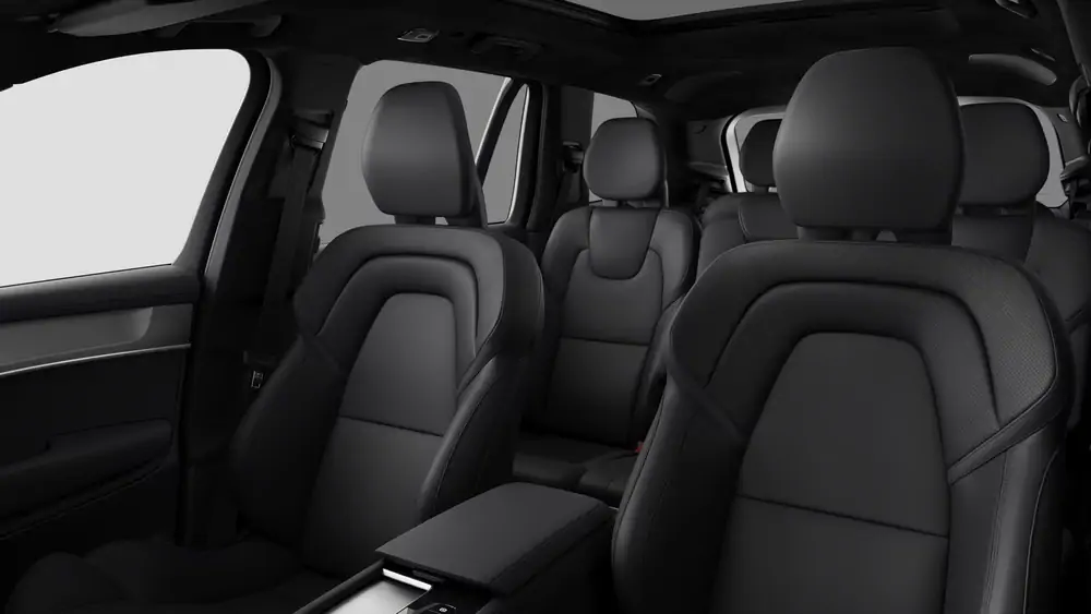 Nouveau Volvo XC90 SUV Ultimate Hybride rechargeable 4 roues motrices Onyx Black 5