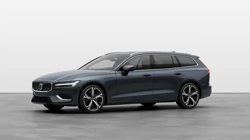 Nouveau volvo V60 Break Ultra Hybride rechargeable 4 roues motrices Denim Blue