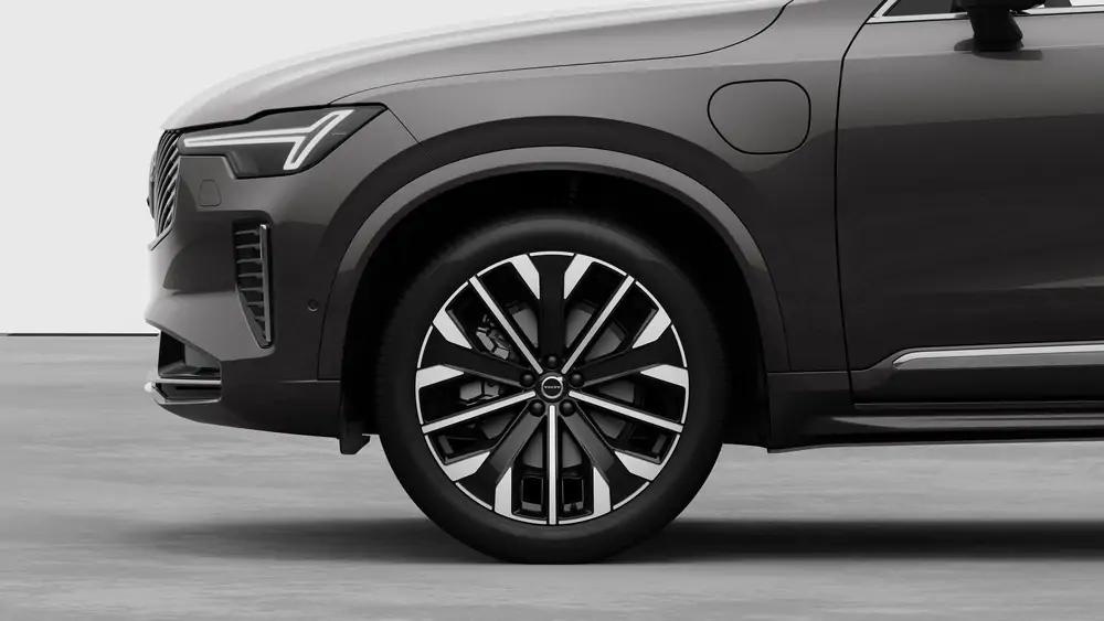 Nouveau Volvo XC90 SUV Ultimate Hybride rechargeable 4 roues motrices Platinum Grey 3