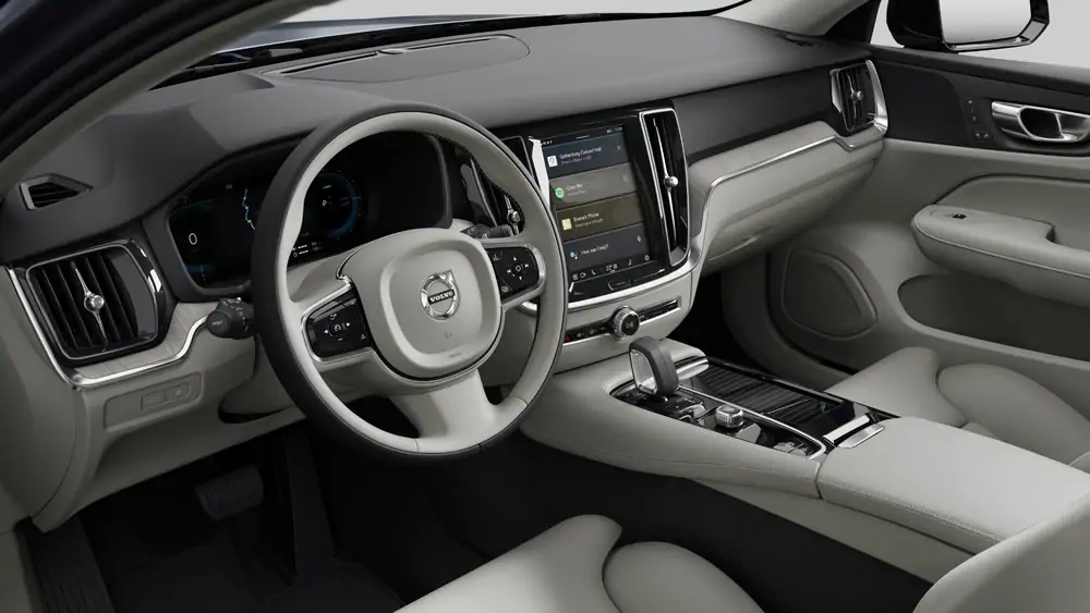 Nouveau Volvo V60 Break Plus Hybride rechargeable 4 roues motrices Denim Blue 4