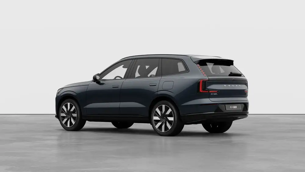 Nouveau Volvo EX90 SUV Ultra Électrique 4 roues motrices Denim Blue 2