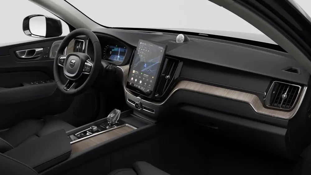 Nouveau Volvo XC60 SUV Ultimate Hybride rechargeable 4 roues motrices Onyx Black 4