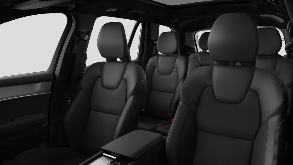 Nouveau Volvo XC90 SUV Ultimate Hybride rechargeable 4 roues motrices Onyx Black 5