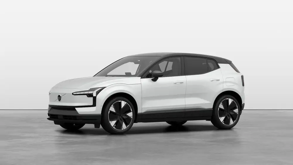 Nouveau Volvo EX30 SUV Ultra Électrique 2 roues motrices (Propulsion) Crystal White Pearl 1