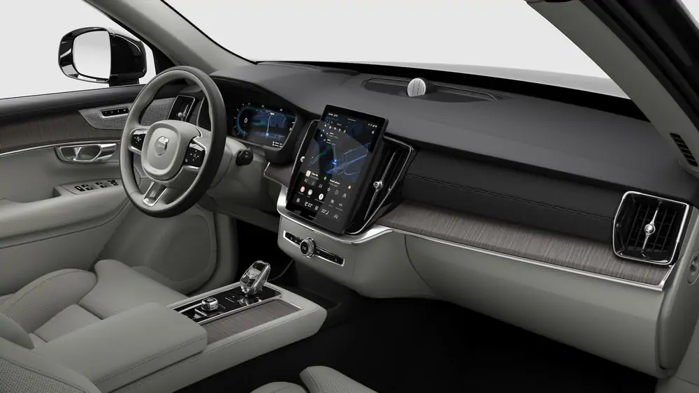 Nouveau Volvo XC90 SUV Ultimate Hybride rechargeable 4 roues motrices Onyx Black 4