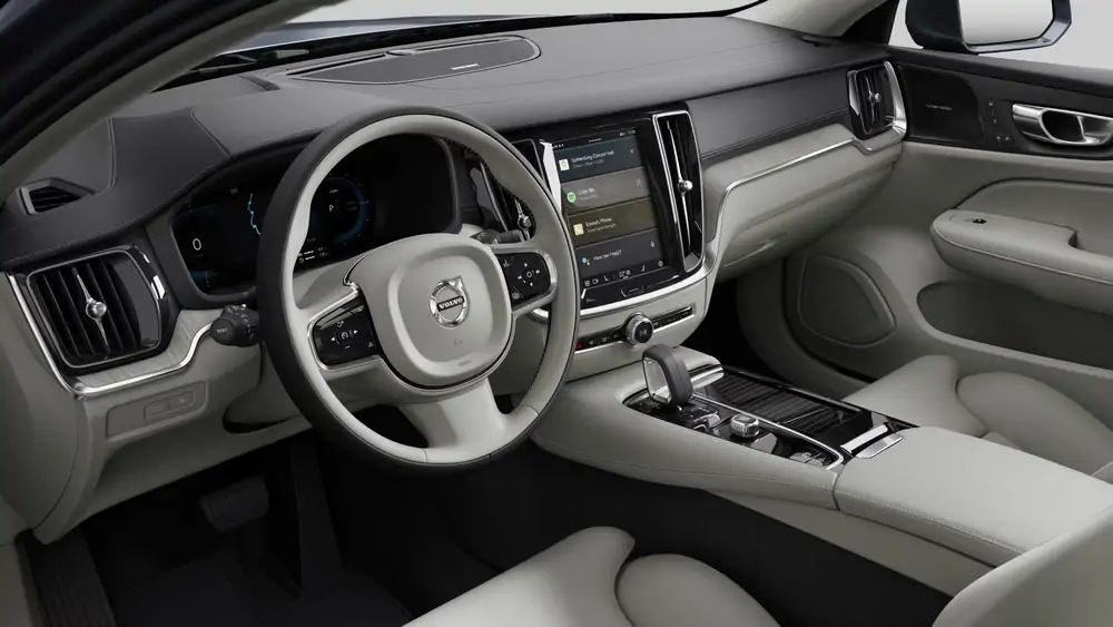 Nouveau Volvo V60 Break Ultimate Hybride rechargeable 4 roues motrices Denim Blue 4