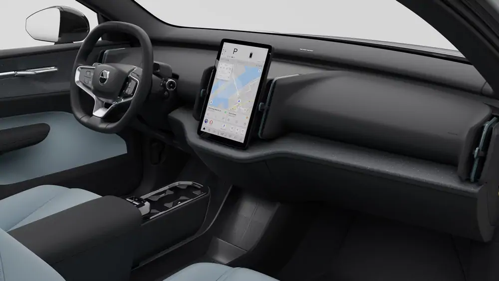 Nouveau Volvo EX30 SUV Ultra Électrique 2 roues motrices (Propulsion) Crystal White Pearl 4