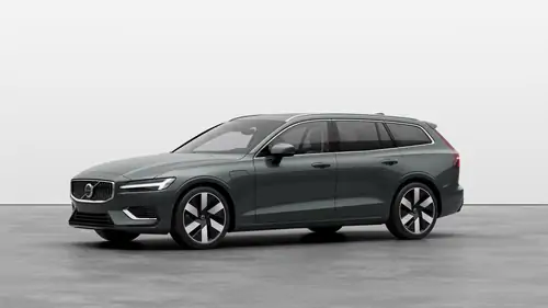 Nouveau Volvo V60 Break Ultimate Hybride rechargeable 4 roues motrices Forest Lake