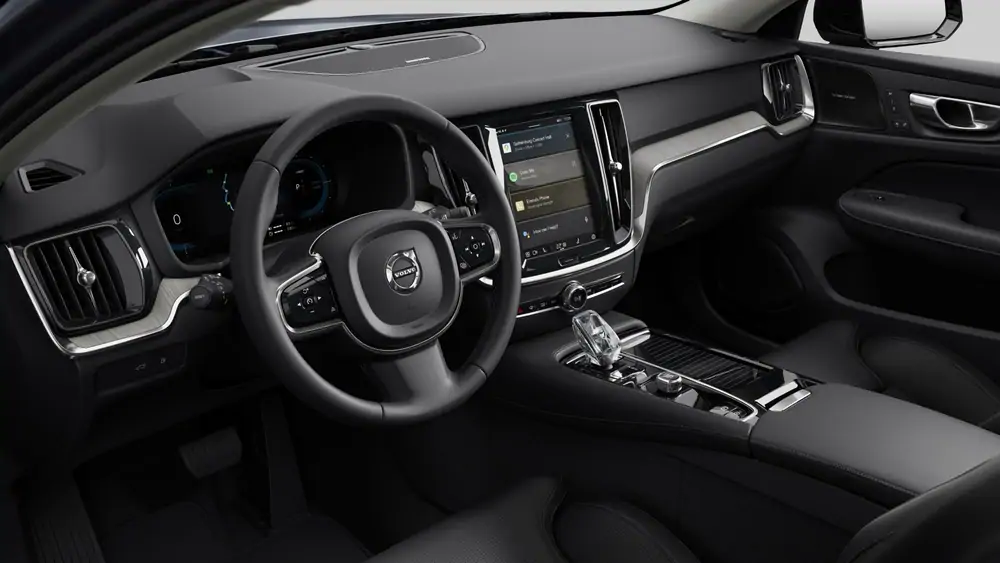 Nouveau Volvo V60 Break Plus Hybride rechargeable 4 roues motrices Denim Blue 4