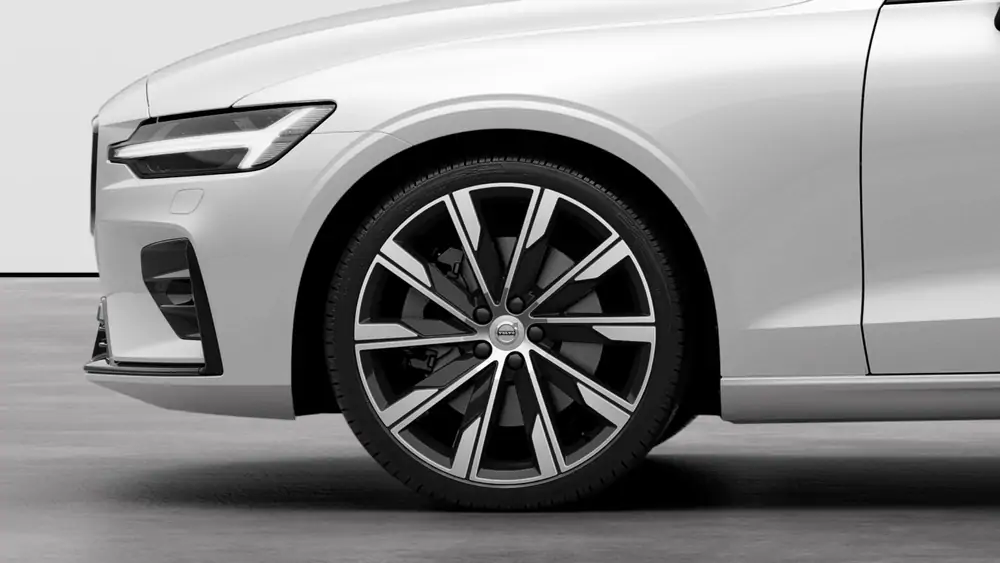 Nouveau Volvo V60 Break Ultimate Mild Hybrid 2 roues motrices (Traction) Crystal White Pearl 3