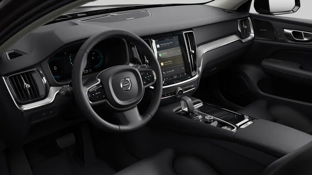 Nouveau Volvo V60 Break Plus Hybride rechargeable 4 roues motrices Platinum Grey 4