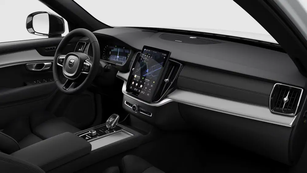 Nouveau Volvo XC90 SUV Ultimate Hybride rechargeable 4 roues motrices Crystal White Pearl 4