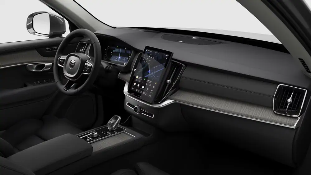 Nouveau Volvo XC90 SUV Ultimate Hybride rechargeable 4 roues motrices Platinum Grey 4