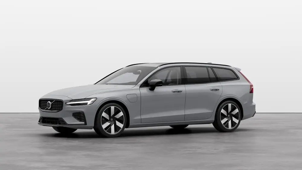 Nouveau Volvo V60 Break Plus Hybride rechargeable 4 roues motrices Vapour Grey 1