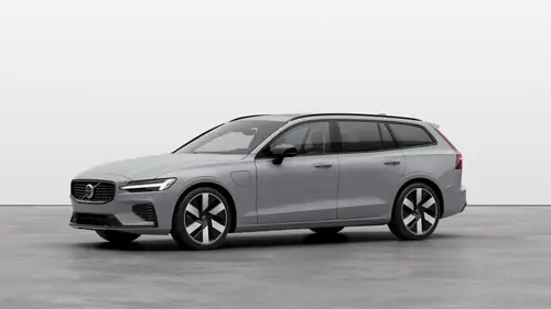 Nouveau Volvo V60 Break Plus Hybride rechargeable 4 roues motrices Vapour Grey
