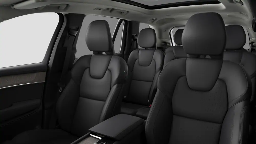 Nouveau Volvo XC90 SUV Ultimate Hybride rechargeable 4 roues motrices Onyx Black 5