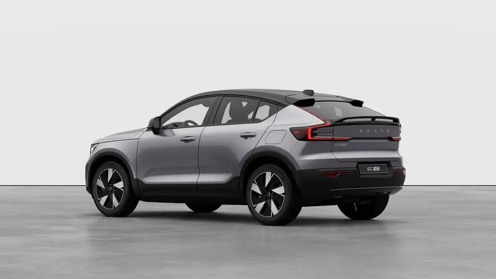 Nouveau Volvo EC40 Crossover (SUV Coupé) Ultra Électrique 2 roues motrices (Propulsion) Aurora Silver 2