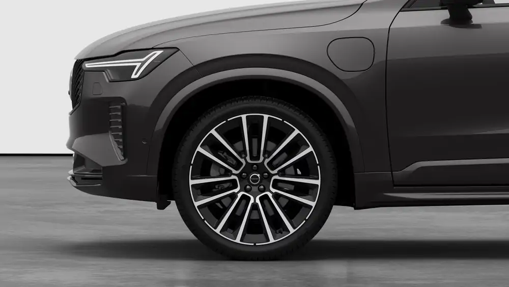 Nouveau Volvo XC90 SUV Ultimate Hybride rechargeable 4 roues motrices Platinum Grey 3