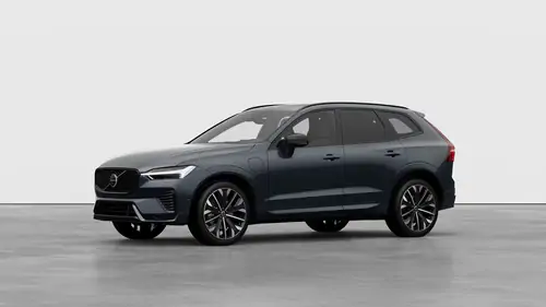 Nouveau Volvo XC60 SUV Ultimate Hybride rechargeable 4 roues motrices Denim Blue