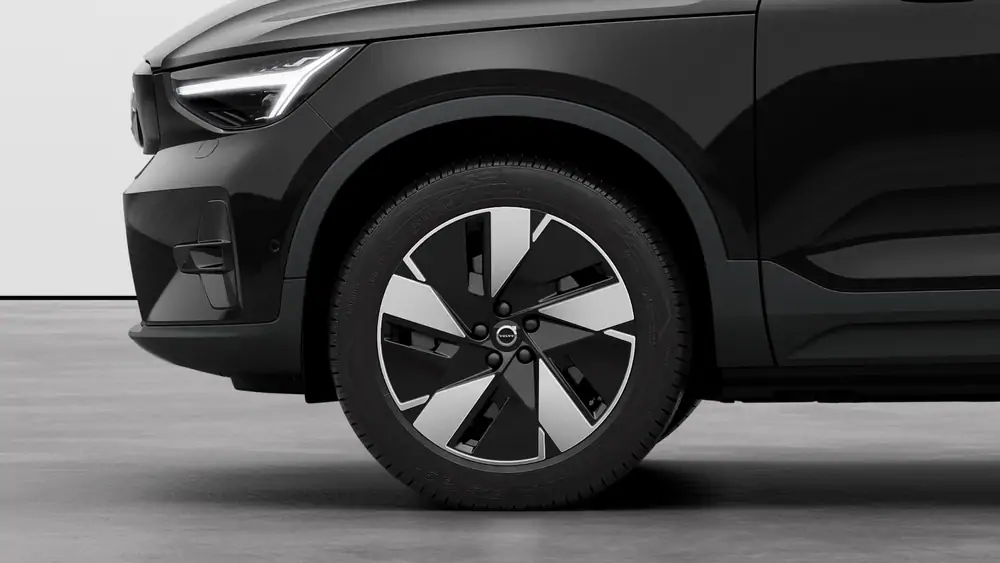 Nouveau Volvo EC40 Crossover (SUV Coupé) Ultra électrique 2 roues motrices (Propulsion) Onyx Black 3