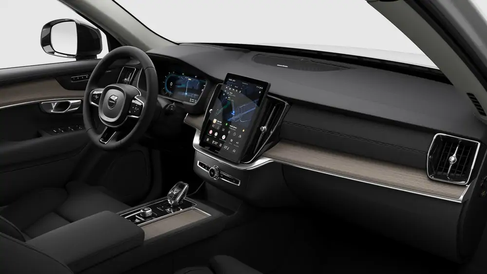 Nouveau Volvo XC90 SUV Ultimate Hybride rechargeable 4 roues motrices Silver Dawn 4