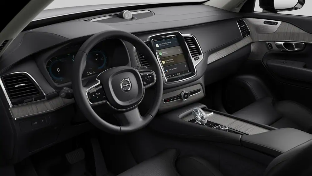 Nouveau Volvo XC90 SUV Ultimate Hybride rechargeable 4 roues motrices Vapour Grey 4