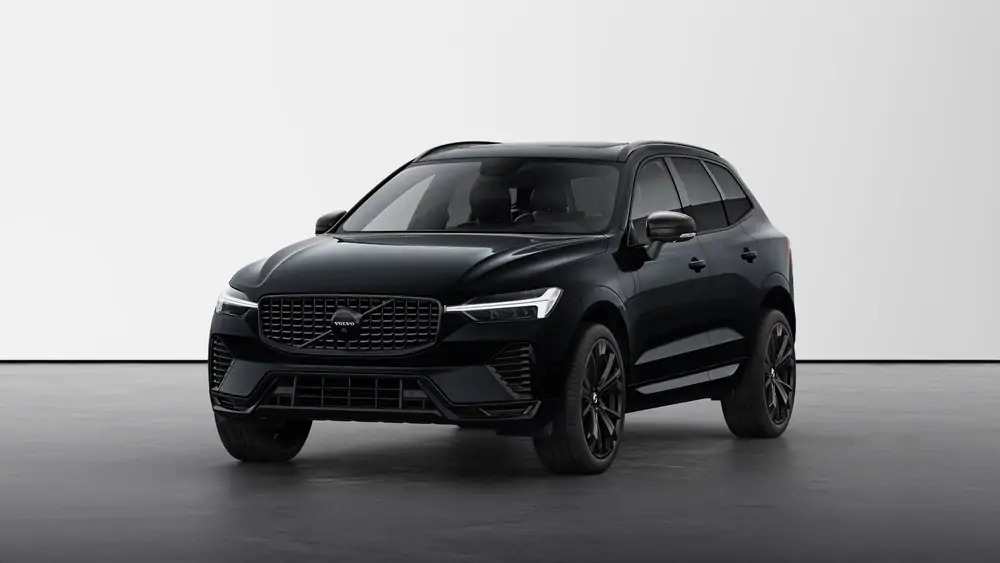 Nouveau Volvo XC60 SUV Ultimate Hybride rechargeable 4 roues motrices Onyx Black 1