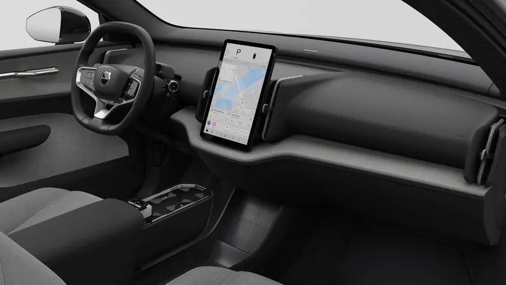 Nouveau Volvo EX30 SUV Ultra Électrique 2 roues motrices (Propulsion) Crystal White Pearl 4