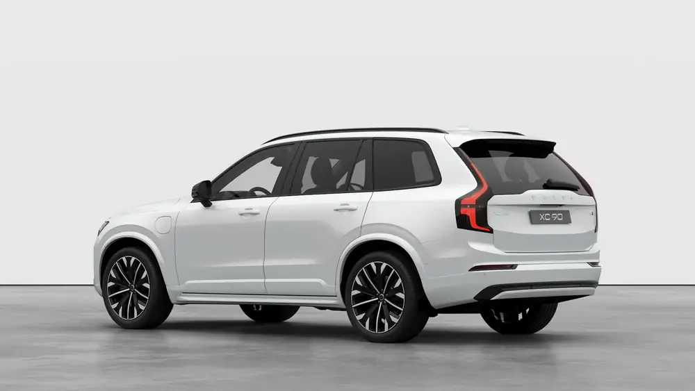 Nouveau Volvo XC90 SUV Ultimate Hybride rechargeable 4 roues motrices Crystal White Pearl 2