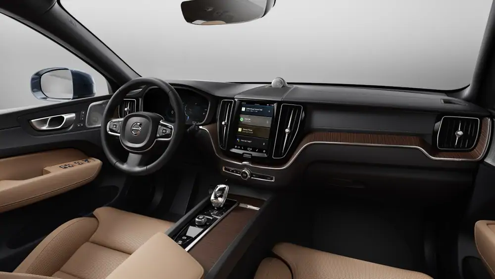 Nouveau Volvo XC60 SUV Ultimate Hybride rechargeable 4 roues motrices Denim Blue 4