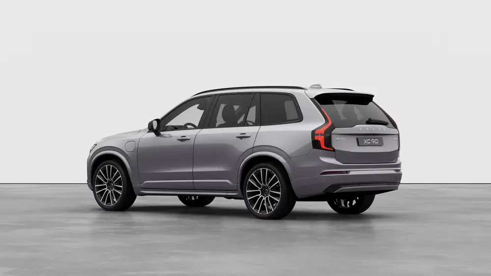 Nouveau Volvo XC90 SUV Ultimate Hybride rechargeable 4 roues motrices Aurora Silver 2